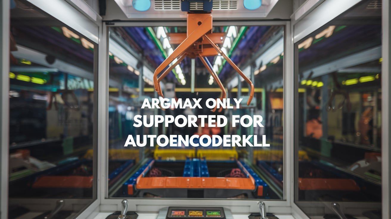 Argmax Only supported for Autoencoderkl